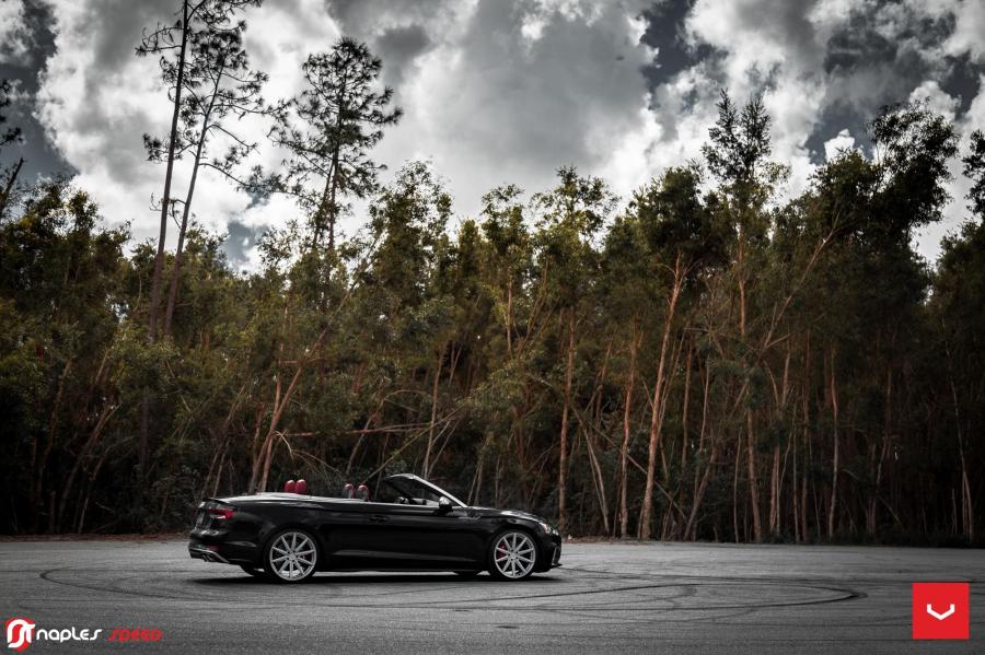  Audi S5 Cabriolet on Vossen Wheels (VFS10) 2017 года  (фото 11 из 13)